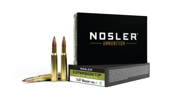 7X57 MAUSER 140GR EXPANSION TIP AMMUNITION