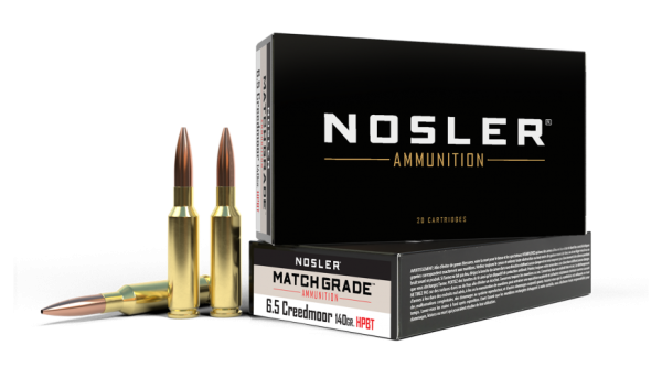6.5 CREEDMOOR 140GR HPBT CUSTOM COMPETITION MATCH GRADE AMMUNITION