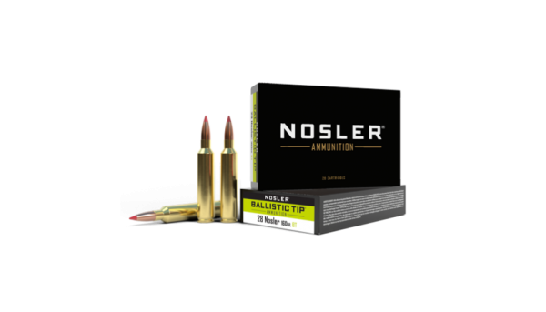 28 NOSLER 160GR BALLISTIC TIP HUNTING AMMUNITION