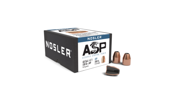 45 CALIBER 230GR JHP ASP (250CT)