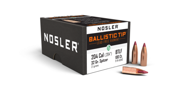 204 CALIBER 32GR BALLISTIC TIP LEAD FREE (100CT)