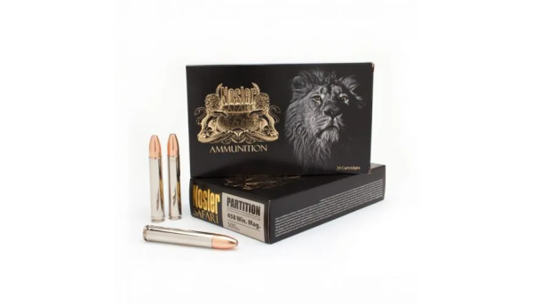 458 WINCHESTER MAG. 500GR SAFARI PARTITION AMMUNITION