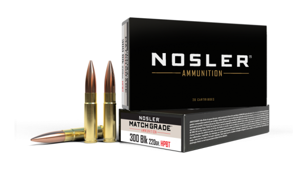 300 AAC BLACKOUT 220GR SUBSONIC MATCH GRADE AMMUNITION