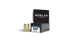 40 S&W 150GR JHP ASP HANDGUN AMMUNITION (20CT)