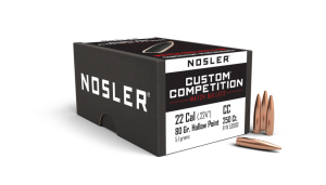 22 CALIBER 80GR HPBT CUSTOM COMPETITION (250CT)