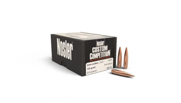 6MM 105GR HPBT CUSTOM COMPETITION (100CT)
