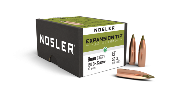 8MM 180GR EXPANSION TIP LEAD FREE (50CT)