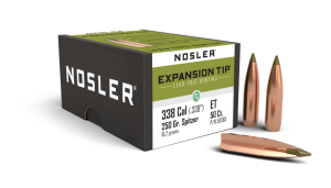 338 CALIBER 250GR EXPANSION TIP LEAD FREE (50CT)