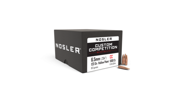 6.5MM 123GR HPBT CUSTOM COMPETITION (1000CT)