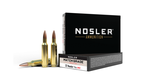 60016-mg-ammo-22-nosler-77gr-highrez-1 22 NOSLER 77GR CUSTOM COMPETITION MATCH GRADE AMMUNITION