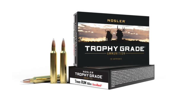 7MM RUM 160GR ACCUBOND TROPHY GRADE AMMUNITION
