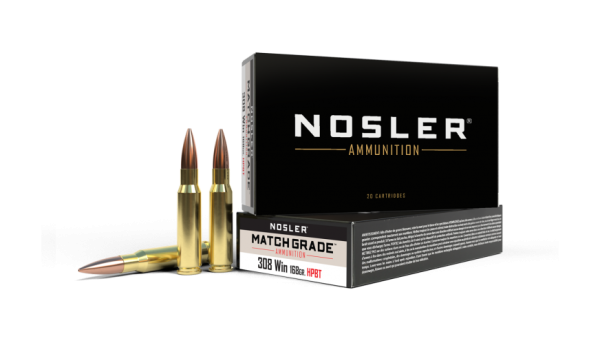 308 WIN 168GR CUSTOM COMPETITION MATCH GRADE AMMUNITION