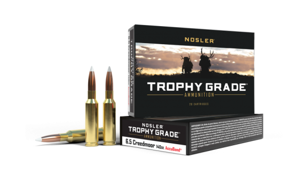 6.5 CREEDMOOR 140GR ACCUBOND TROPHY GRADE AMMUNITION
