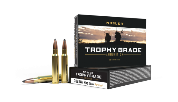 338 WIN MAG 250GR PARTITION TROPHY GRADE AMMUNITION