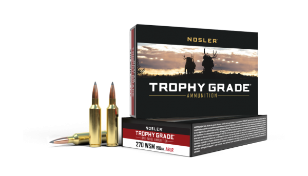 270 WSM 150GR ACCUBOND LONG RANGE TROPHY GRADE AMMUNITION