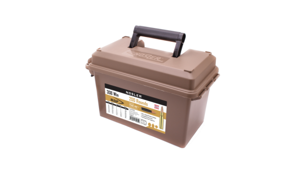 308 WIN 168G MATCH GRADE CUSTOMCOMP HPBT + FREE AMMUNITION CAN (200CT)