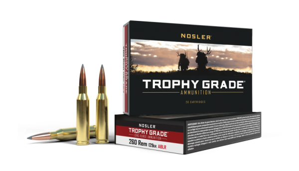 260 REM 129GR ACCUBOND LONG RANGE TROPHY GRADE AMMUNITION