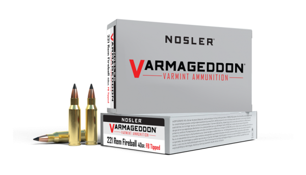 221 REM FIREBALL 40GR FB TIPPED VARMAGEDDON AMMUNITION
