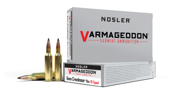 6MM CREEDMOOR 70G FB TIPPED VARMAGEDDON AMMUNITION