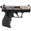 Walther P22 22 Long Rifle 3.42in Nickel Pistol - 10+1 Rounds