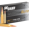 SIG SAUER 5.56X45MM, 77GR, MARKSMAN ELITE, OTM