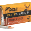 SIG SAUER 300BLK, 120GR, Elite Hunting Solid Copper