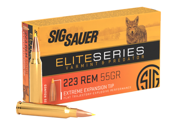 SIG SAUER 223 REM, 55GR, Varmint and Predator