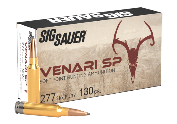 SIG SAUER 277 SIG FURY, 130GR, VENARI Soft Point Hunting