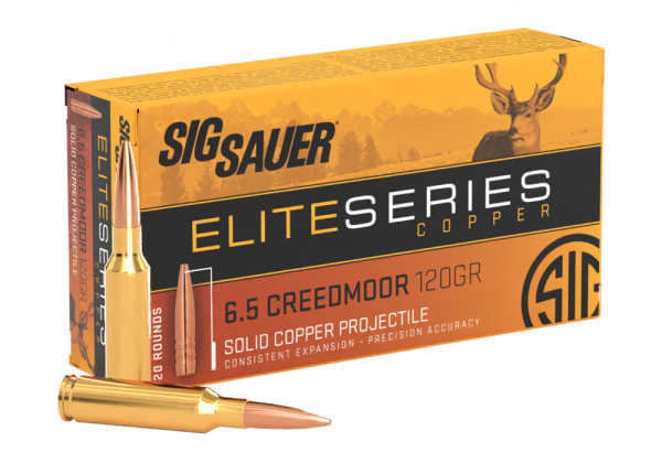 SIG SAUER 6.5 Creedmoor, 120GR, Elite Match Grade, HT