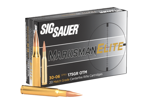 SIG SAUER 30-06 SPRG, 175GR, Elite Match Grade, OTM