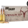 SIG SAUER 6.5 Creedmoor, 129GR, VENARI Soft Point Hunting-Blemished