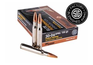 SIG SAUER 30-06 SPRG, 150GR, ELITE COPPER HUNTING - BLEMISHED