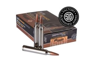 SIG SAUER 300 WIN MAG, 165GR, ELITE COPPER HUNTING - Blemished