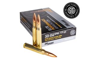 SIG SAUER 30-06 SPRG, 175GR, Elite Match Grade, OTM - Blemished