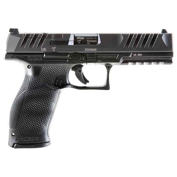 Walther PDP Full Size Optics Ready 9mm Luger 5in Black Pistol - 10+1 Rounds