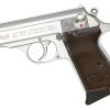 Walther PPK/S .380ACP 3.3" 7rd Pistol, Stainless w/ Walnut Grips - Limited Edition