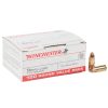 Winchester USA White Box 9mm Luger 115gr FMJ Handgun Ammo - 100 Rounds
