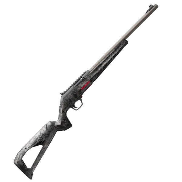 Winchester Wildcat 22 SR 22 Long Rifle Matte Black/Forged Carbon Gray Perma-Cote Semi Automatic Rifle - 16.5in