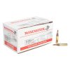 Winchester USA White Box 5.56mm NATO 55gr FMJ Rifle Ammo - 150 Rounds