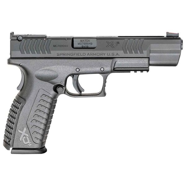 Springfield Armory XD-M Competition 9mm Luger 5.25in Black Melonite Pistol - 10+1 Rounds