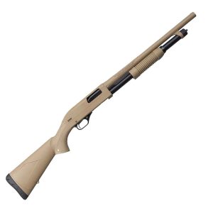 s153 319 Winchester SXP Defender Flat Dark Earth 12 Gauge 3in Pump Shotgun - 18in