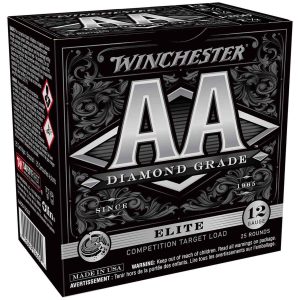Winchester AA Diamond Grade 12 Gauge 2-3/4in #7.5 1-1/8oz Target Shotshells - 25 Rounds