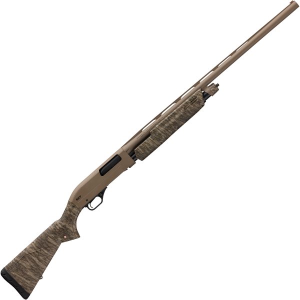 s188 Winchester Hybrid Hunter FDE/Mossy Oak Bottomland 12 Gauge 3-1/2in Pump Shotgun - 28in
