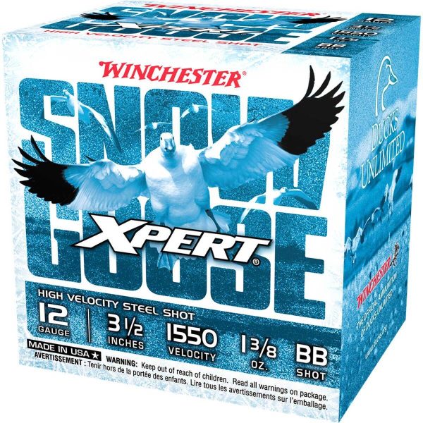 Winchester Xpert 12 Gauge 3-1/2in 1-3/8oz BB Waterfowl Shotshells - 25 Rounds