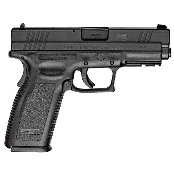 Springfield Armory XD 45 Auto (ACP) 4in Black Pistol - 10+1 Rounds - California Compliant