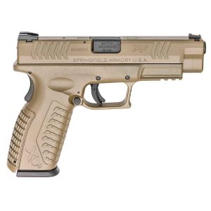 Springfield Armory XD-M 9mm Luger 4.5in Flat Dark Earth Pistol - 19+1 Rounds