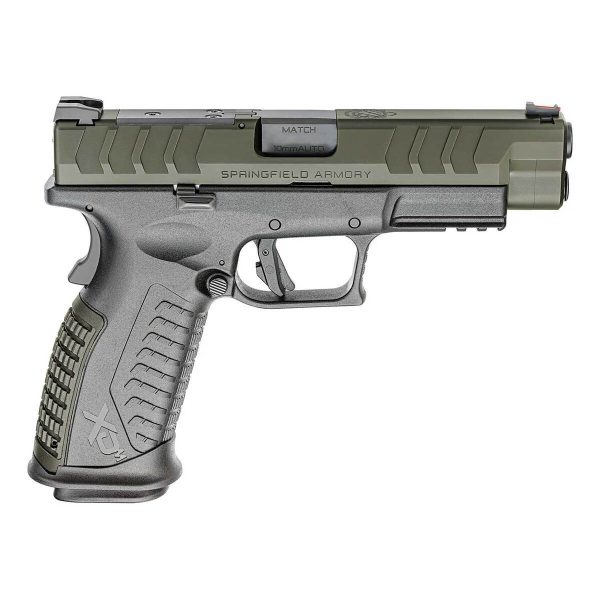 Springfield Armory XD-M Elite Sling Package 10mm Auto 4.5in OD Green Pistol - 16+1 Rounds