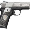 Browning 1911-380 Black Label High Grade Pearl Grips 380 Auto (ACP) 3.63in Stainless/Black Pistol - 8+1 Rounds