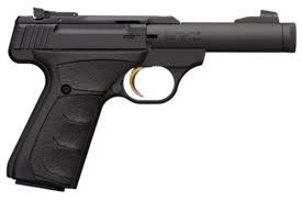 B132 Browning Buck Mark Field Micro SR 22 Long Rifle 4.4in Matte Gray Pistol - 10+1 Rounds