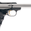 Browning Buck Mark Plus UDX 22 Long Rifle 5.5in Stainless/Wood Pistol - 10+1 Rounds